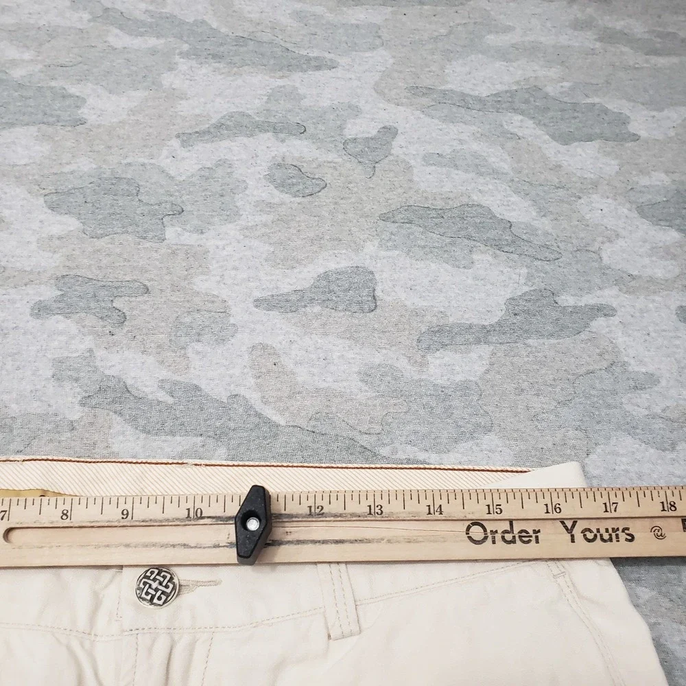 Tommy Bahama Pants Mens 33x32 Beige Linen Blend Straight Leg Pockets